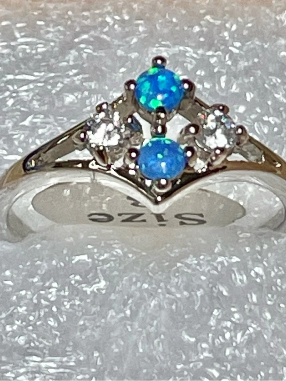 N/A zirconia blue opal