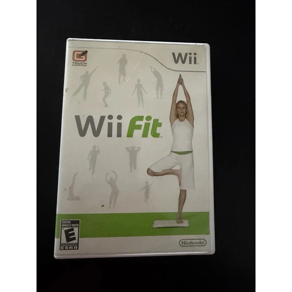 Nintendo Wii Fit game fitness interactive game, very clean‎ disc!