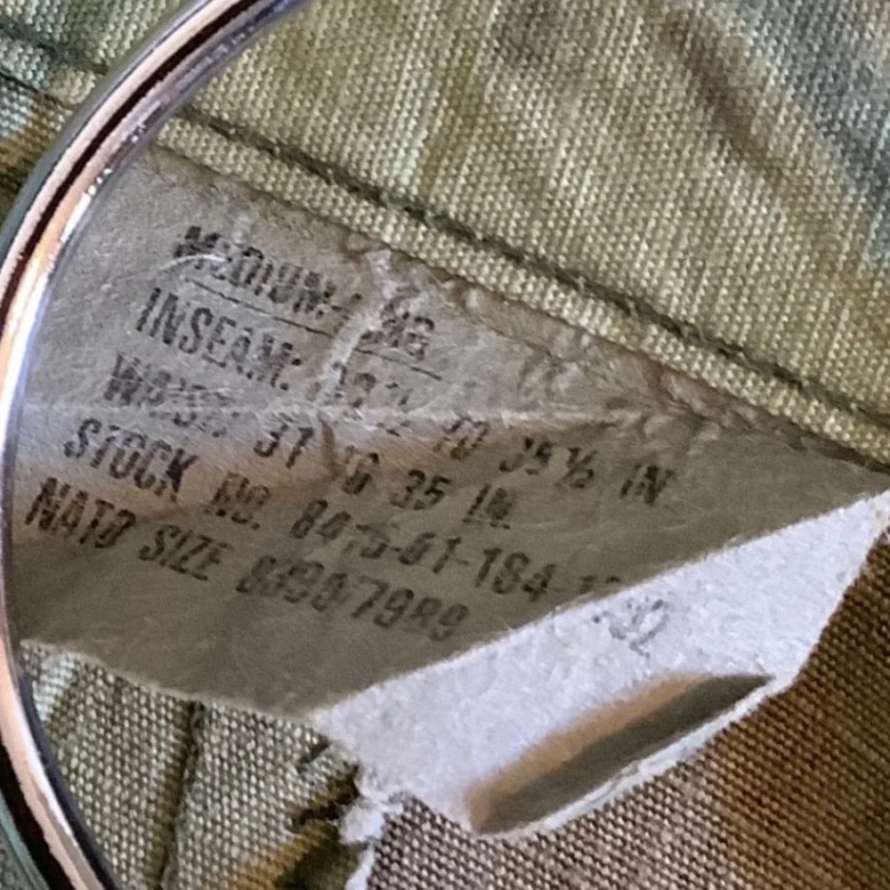 Military authentic style