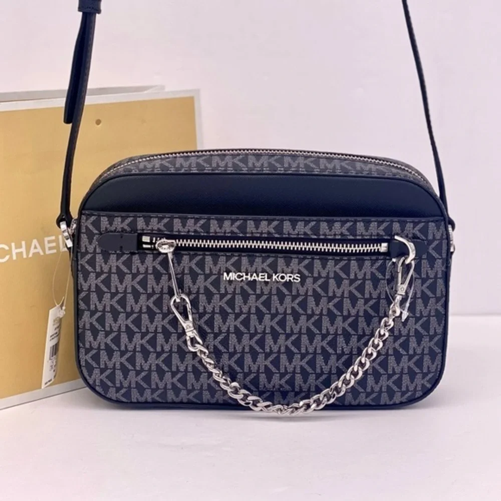 Michael Kors chain crossbody pocket