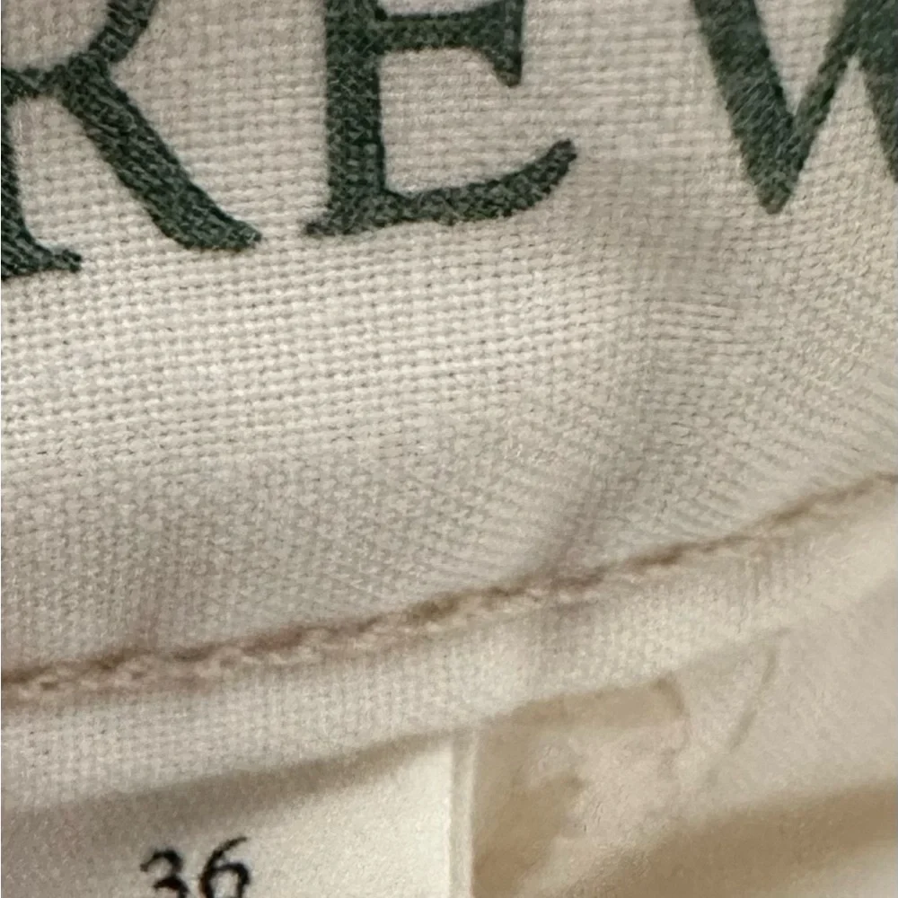 J.Crew 36x32 Stonewashed Cotton Twill Pants Khaki