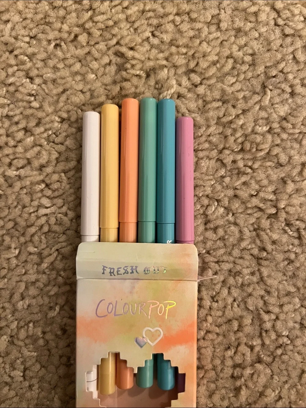 Colourpop set colorful