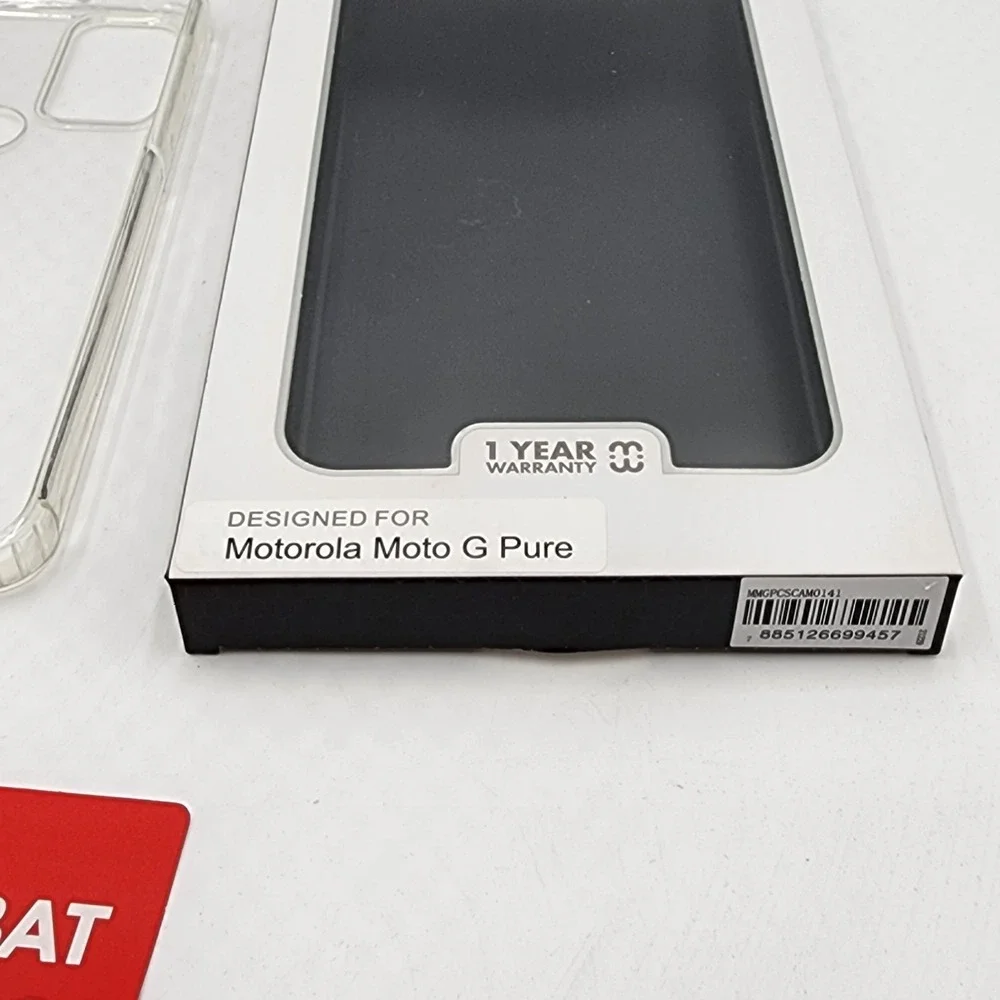 MYBAT Clear Camo Case for Motorola Moto G Pure Protective Phone Cover New in Box