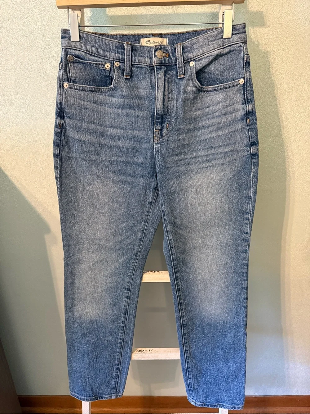 Madewell High Rise Slim Boy Jean Women Size 27 P