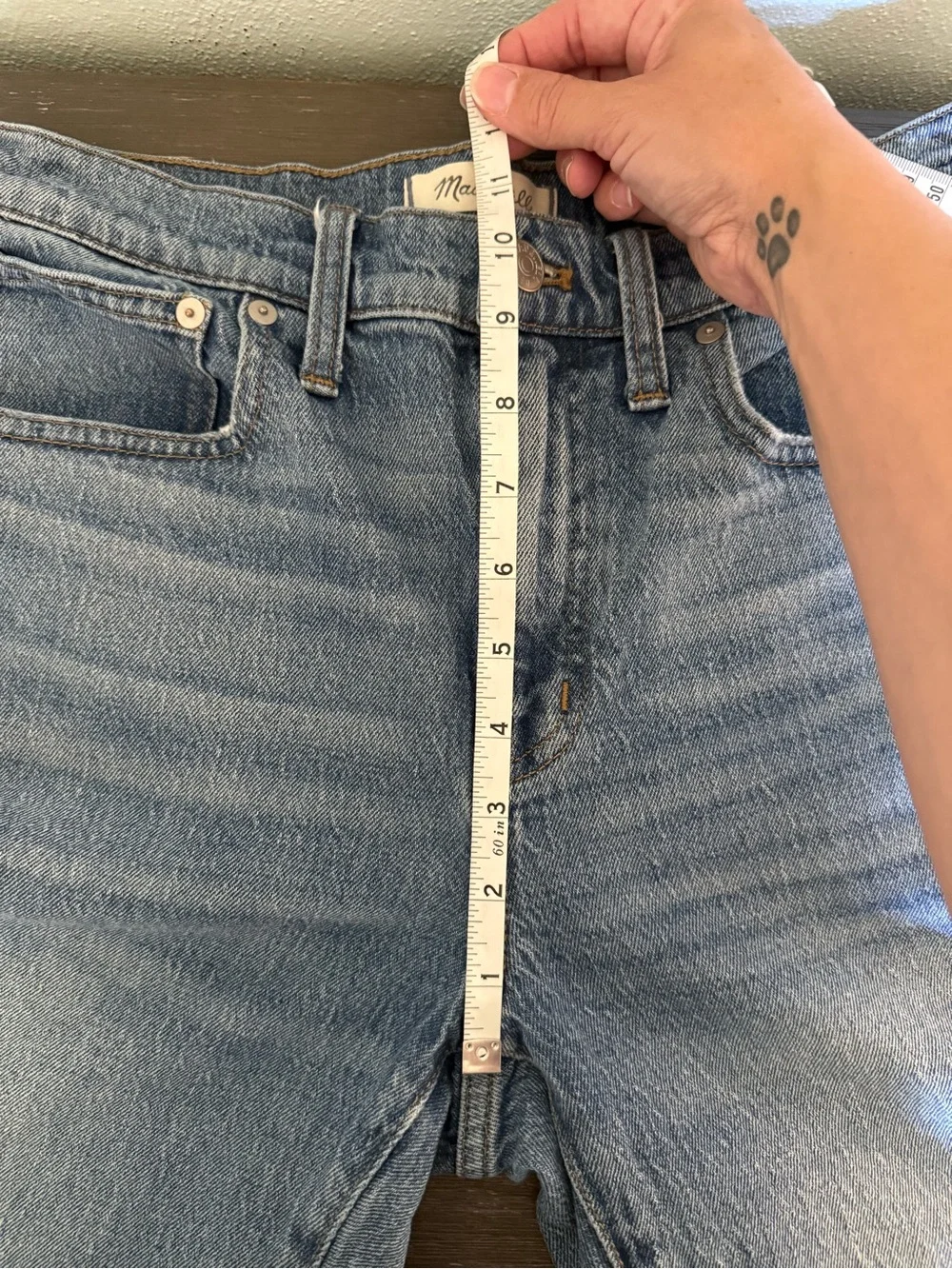 Madewell High Rise Slim Boy Jean Women Size 27 P