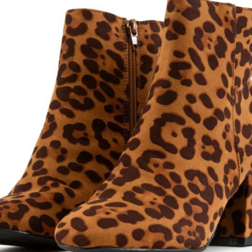 Moody Square Toe Booties