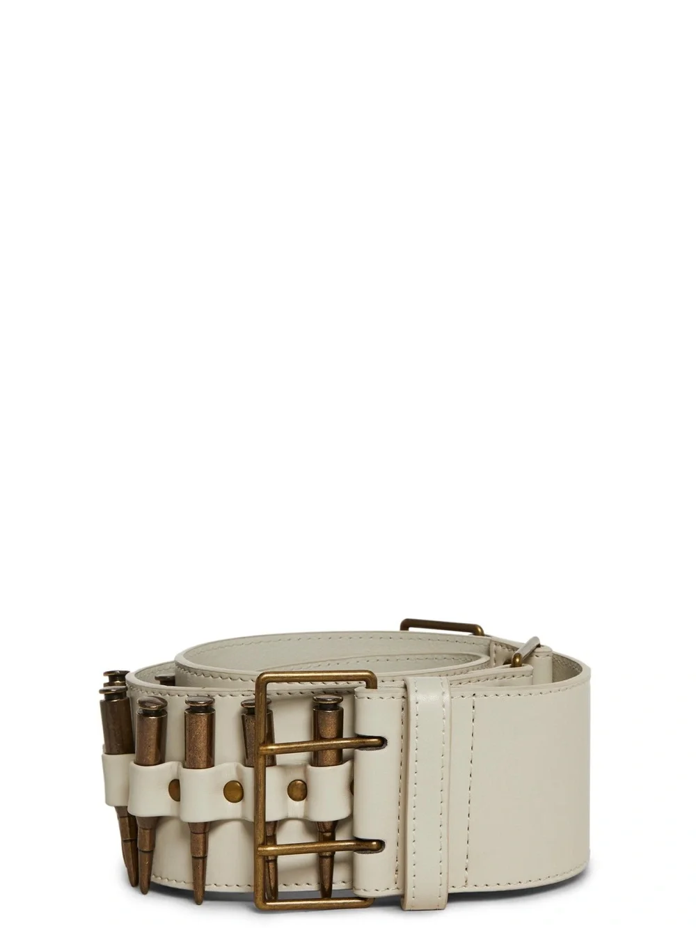 Dolls Kill cream leather