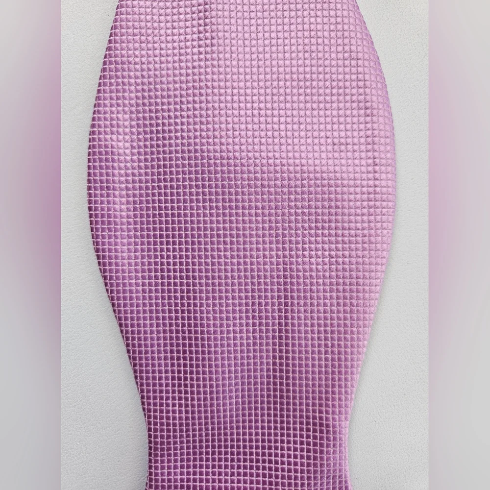Lavender Textured Silk Bow Tie