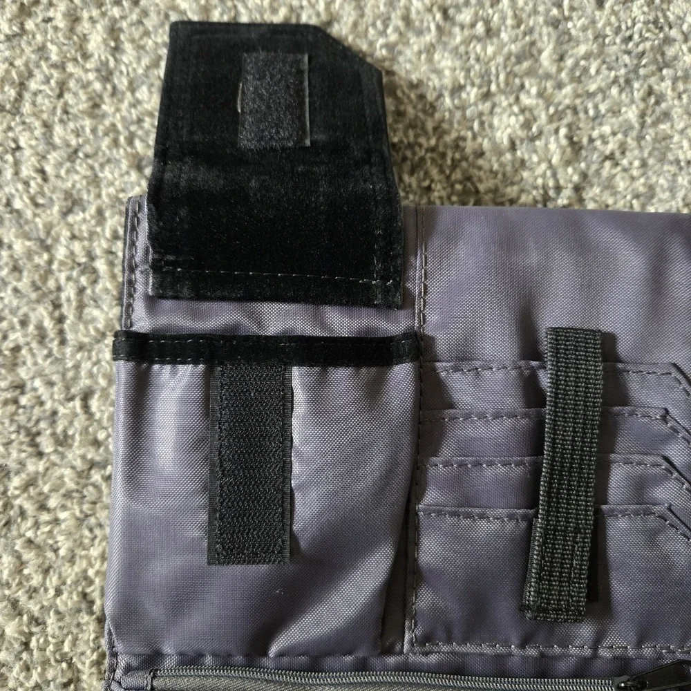 ToughBuilt Large Tool Belt Pouch Organizer Smart Phone Pocket Heavy Duty Bi-Fold