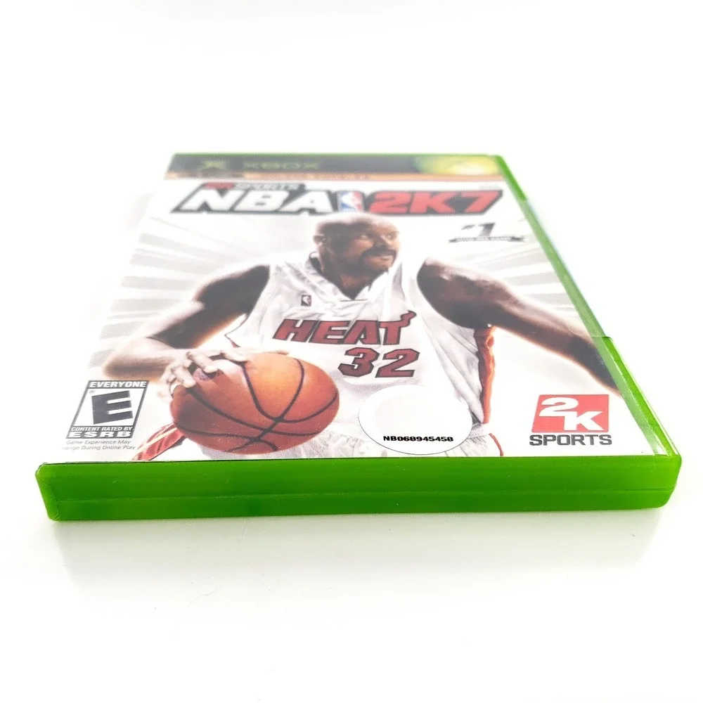 NBA 2K7 (Microsoft Xbox, 2006) Missing Cellophane New Factory Sticker Sealed