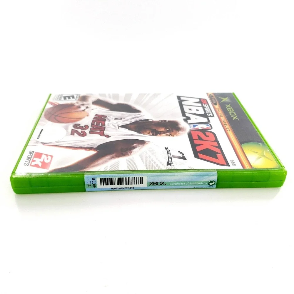 NBA 2K7 (Microsoft Xbox, 2006) Missing Cellophane New Factory Sticker Sealed