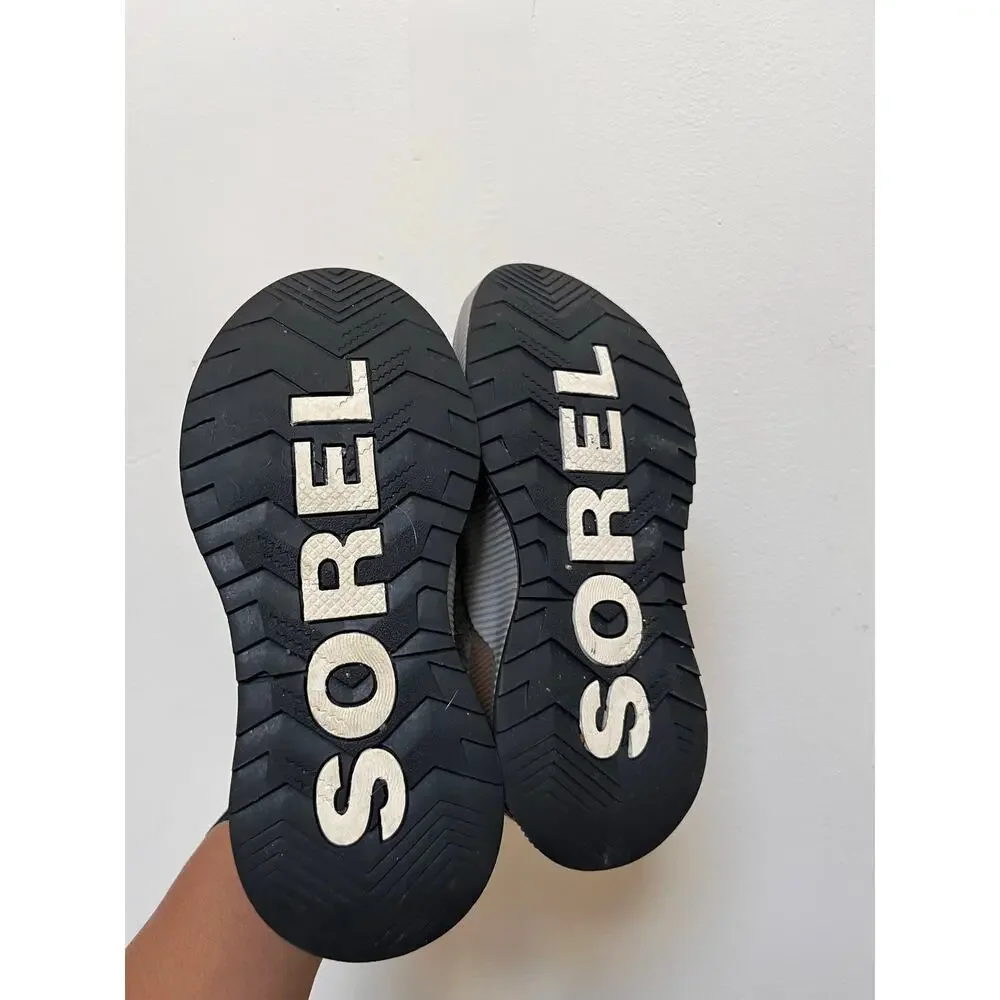 Sorel Kids Out N About Classic Waterproof Lace Up Boots Size 1 Unisex Flaw