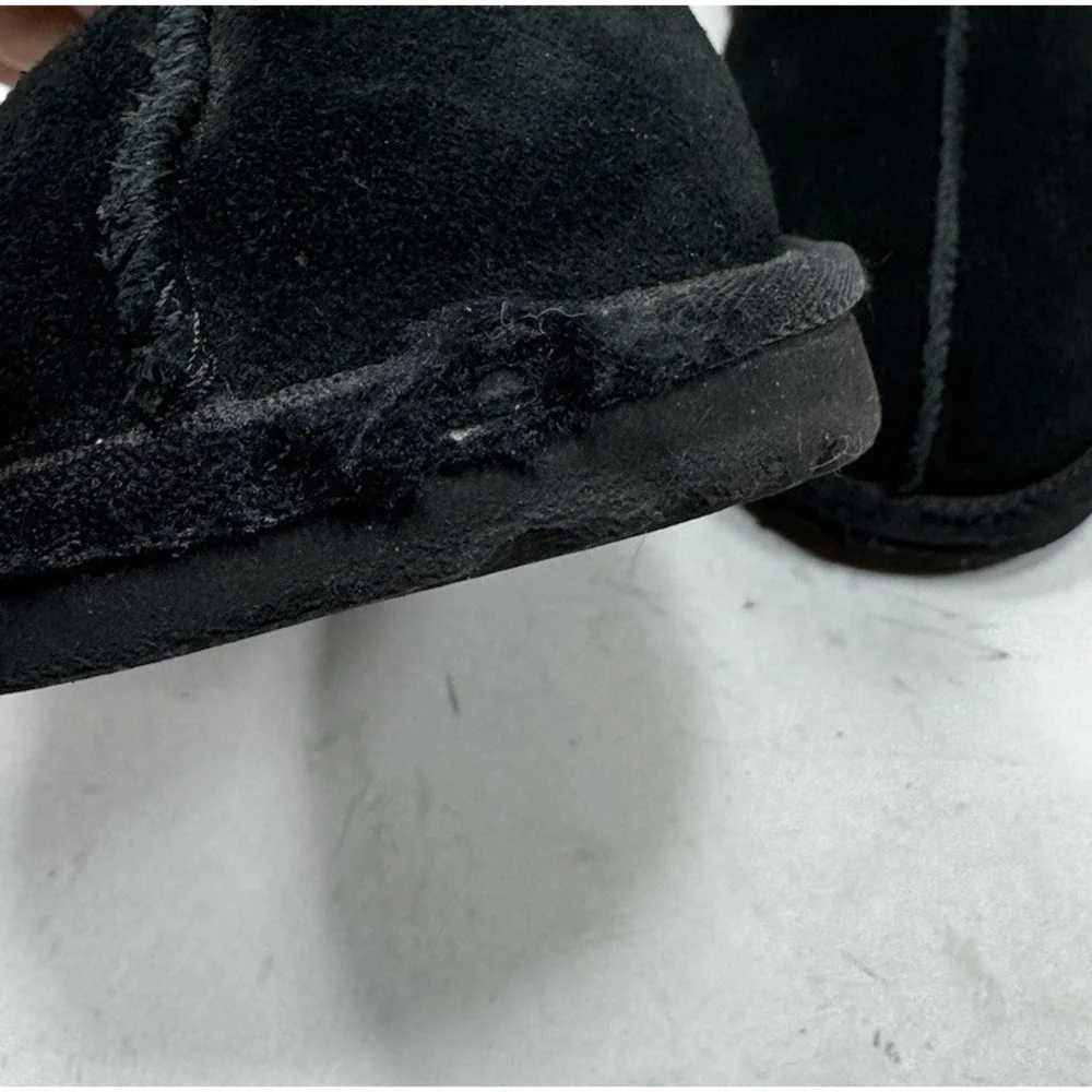 UGG Tasman II‎ Suede Slipper SlipOn Shoes Black 1019066K Kid's Size 6 US Youth