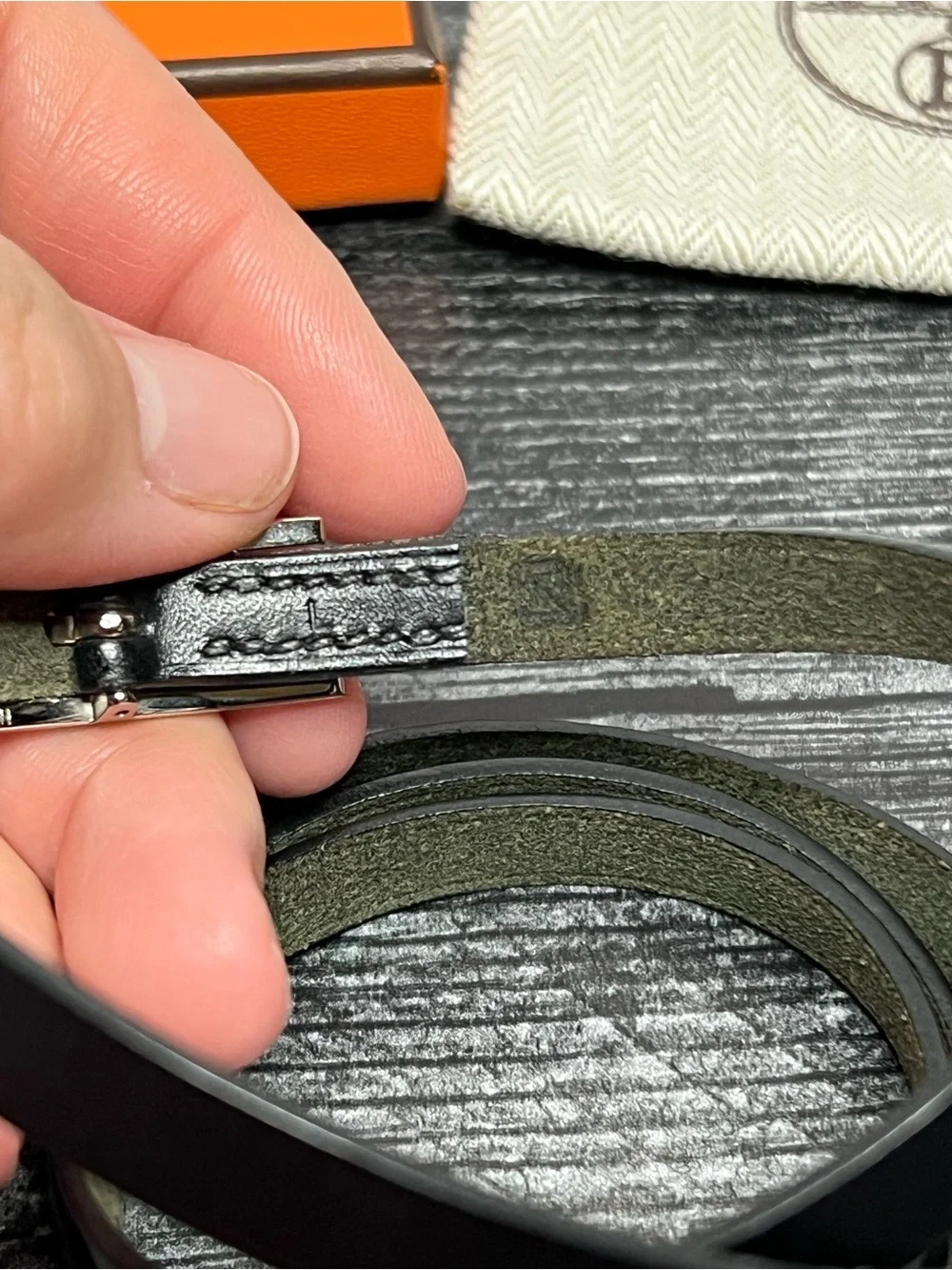 Hermes slim double