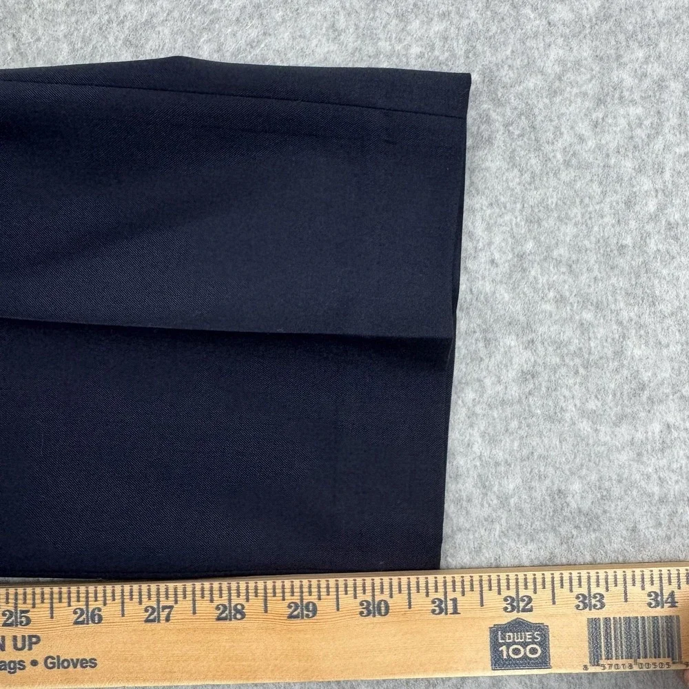 John Varvatos Bedford T Dress Pants Mens 38 Black Wool Lined Office 40x31
