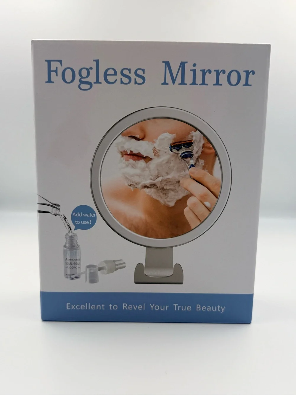Mirror Image fogless mirror