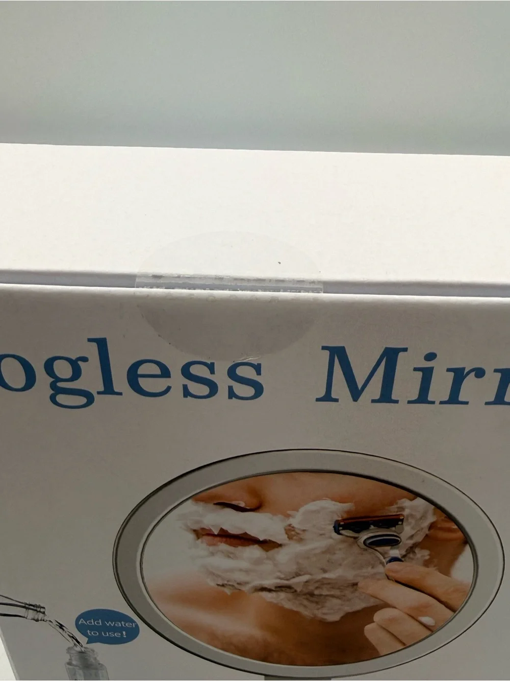 Mirror Image fogless mirror