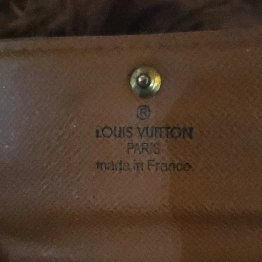 Louis Vuitton Dark Brown Monogram Wallet
