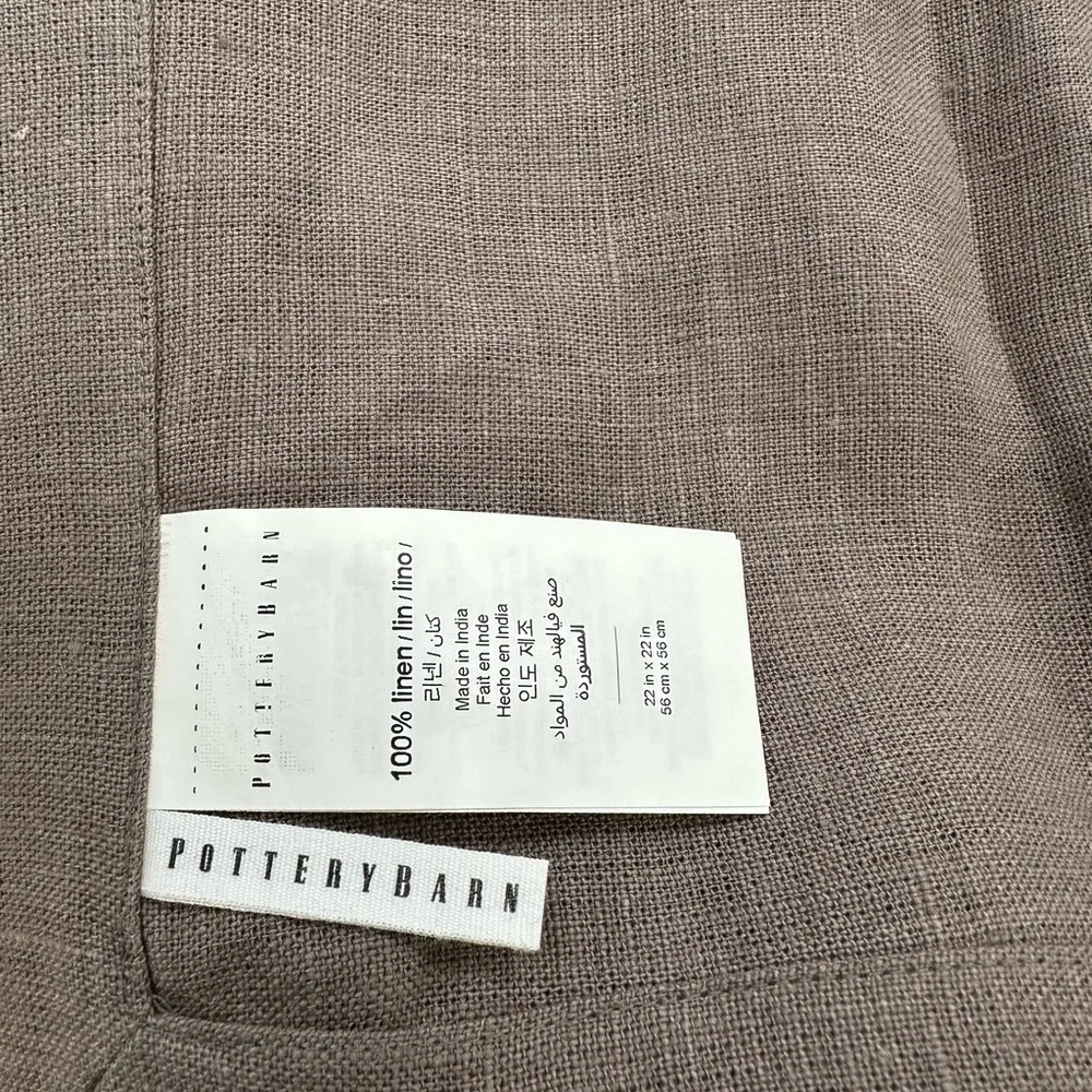 Set of Gray Cloth Napkins- Pottery Barn