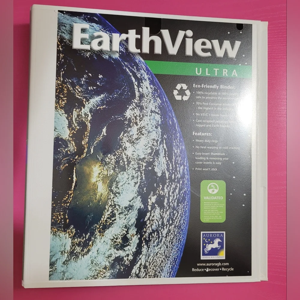 Aurora EarthView Ultra Binder 1