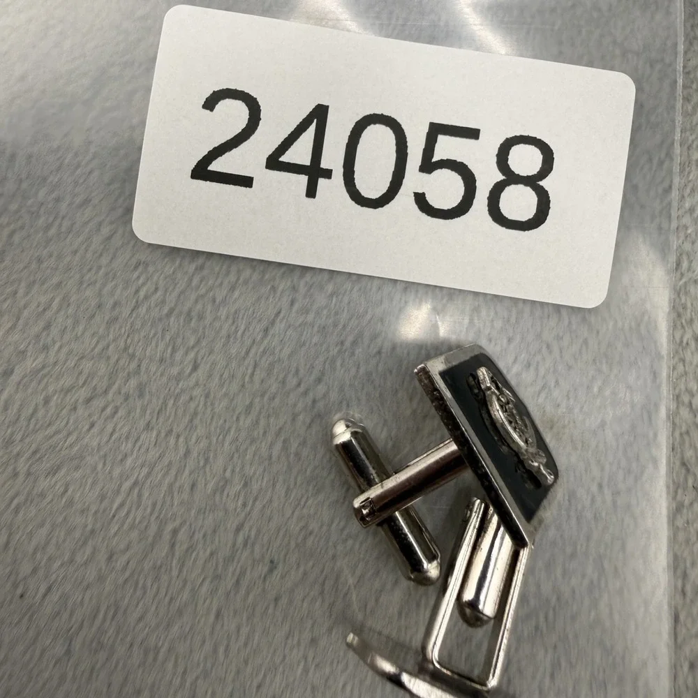 Vintage‎ Masonic Cufflinks Silver Tone