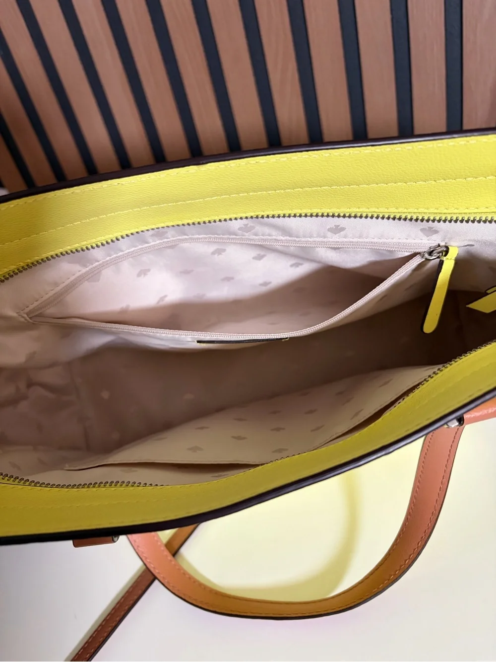 kate spade structured leather