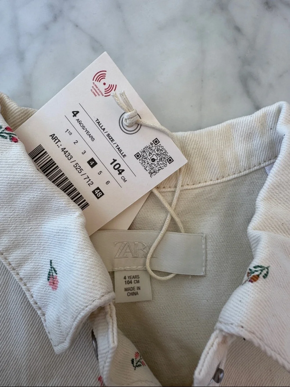 Zara light ivory