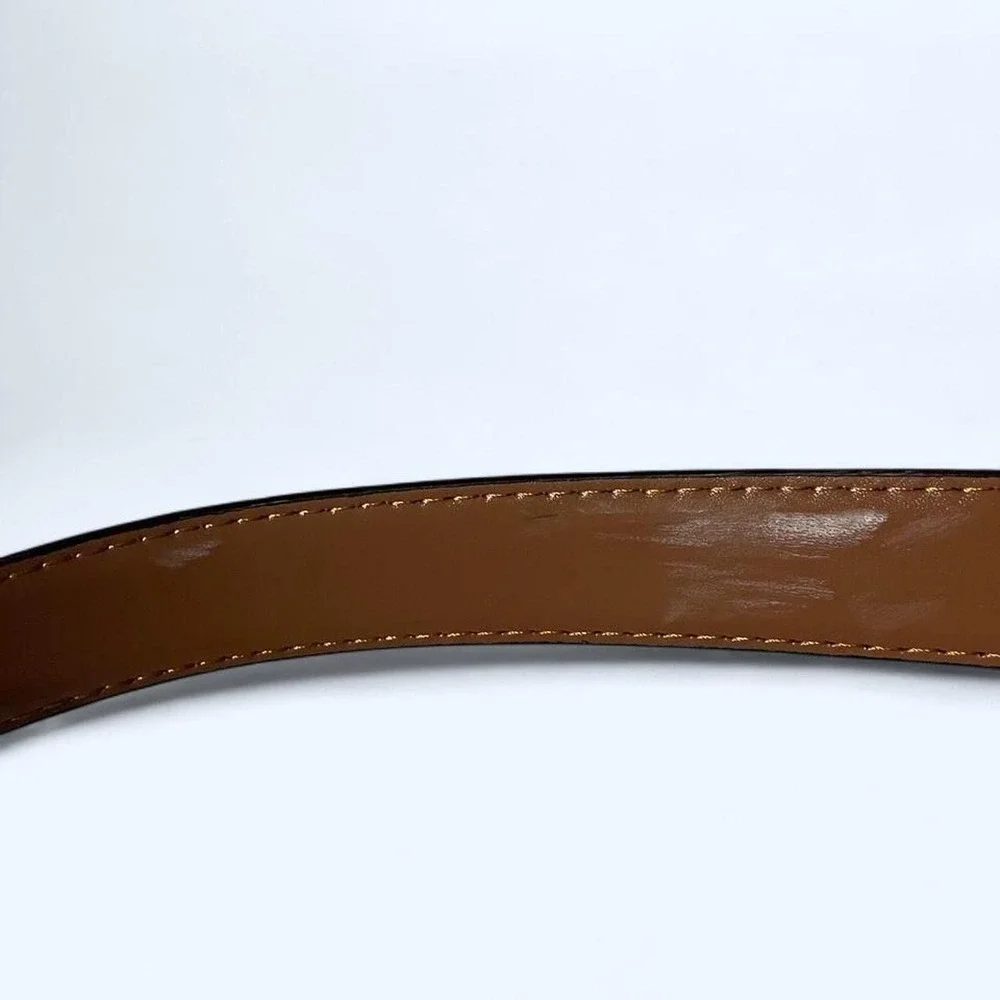 N/A black leather