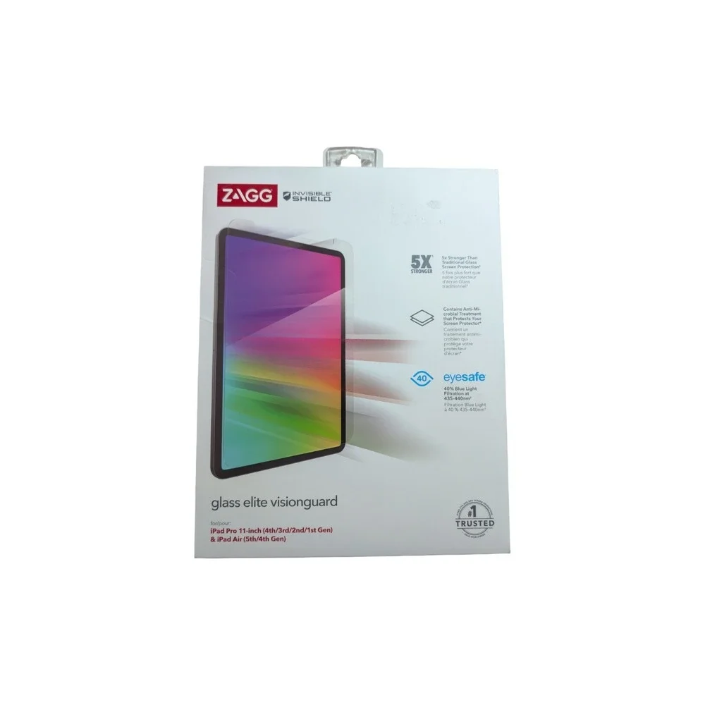 LR ZAGG Visionguard Screen Protector - iPad Pro 11 Inch 1/2/3/4 Gen Air 4/5 Gen