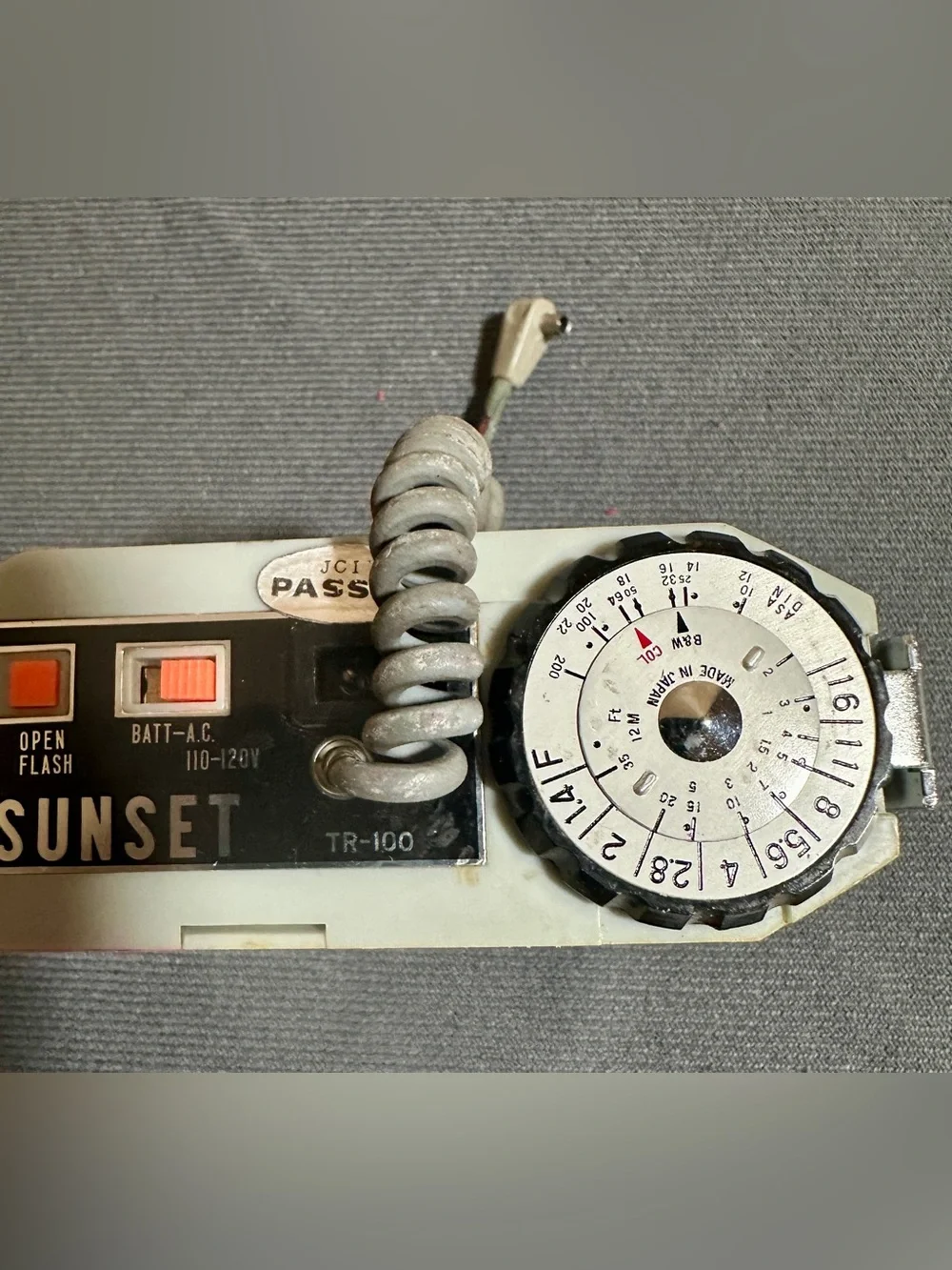 Sunset untested vintage