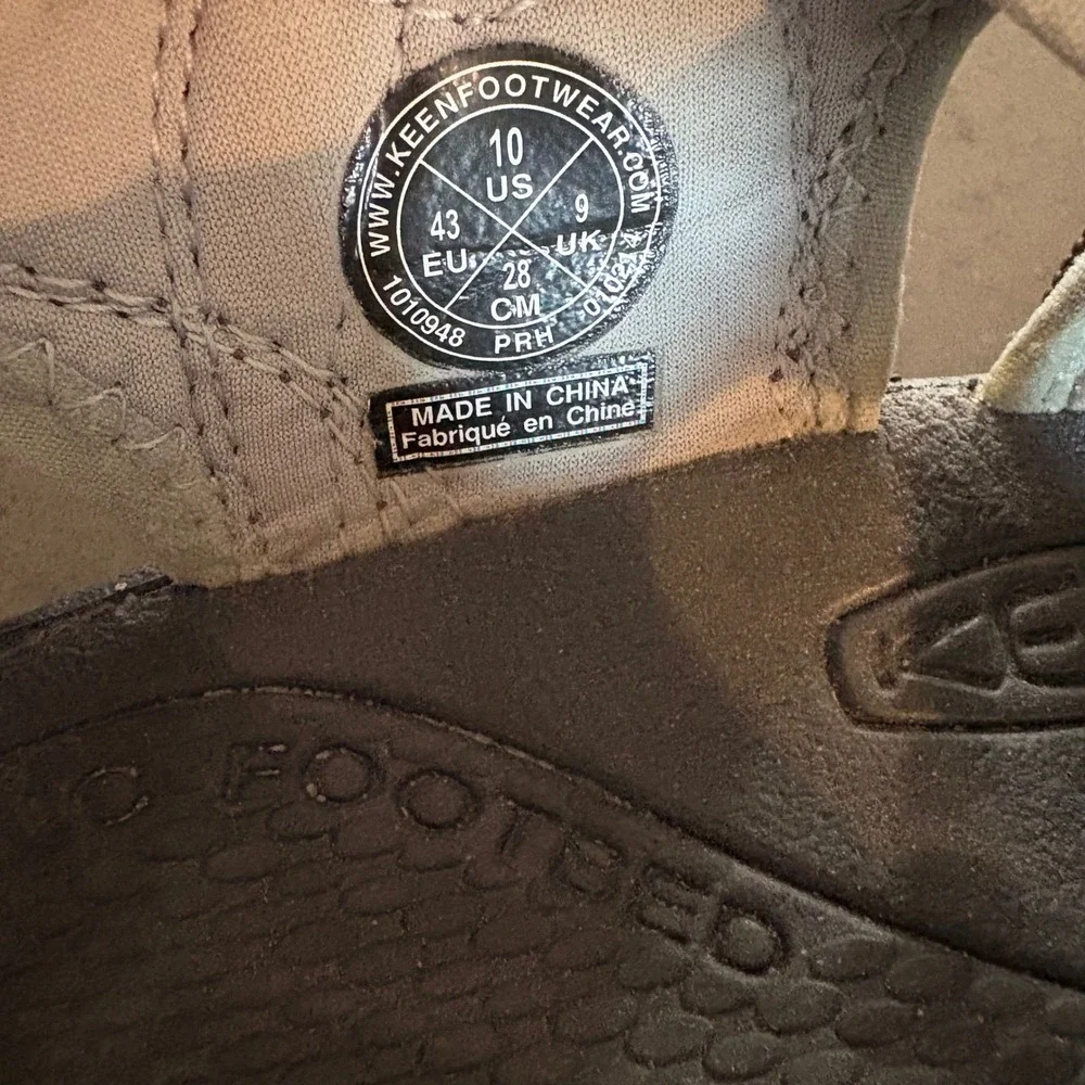 Keen lightly worn