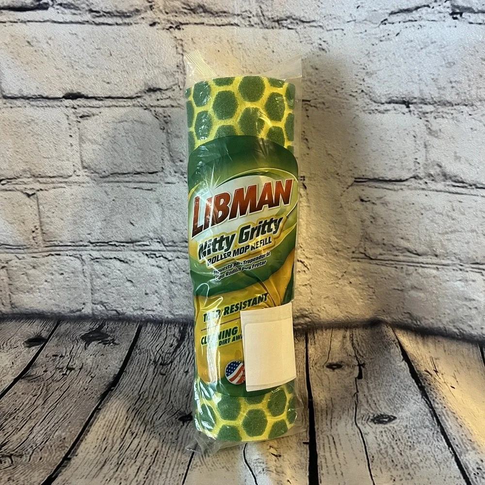 Libman Nitty Gritty Roller Mop Refill Tear‎ Resistant NEW