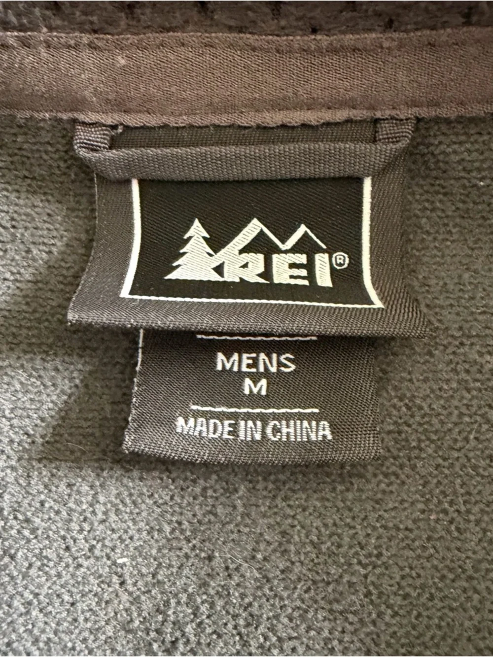 REI Softshell Jacket Full-Zip Men’s Medium Gray‎ Lightweight Activewear Outdoors