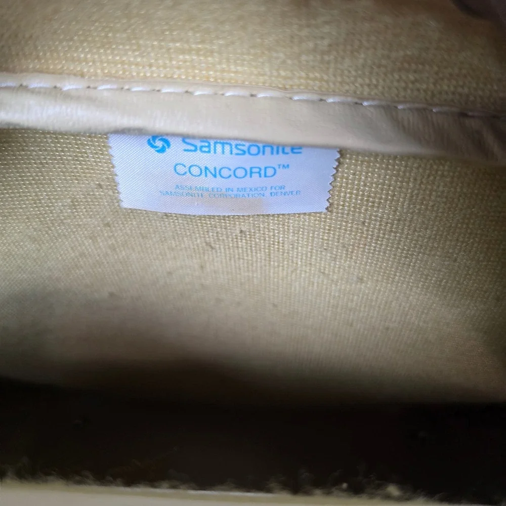 Samsonite concord vintage