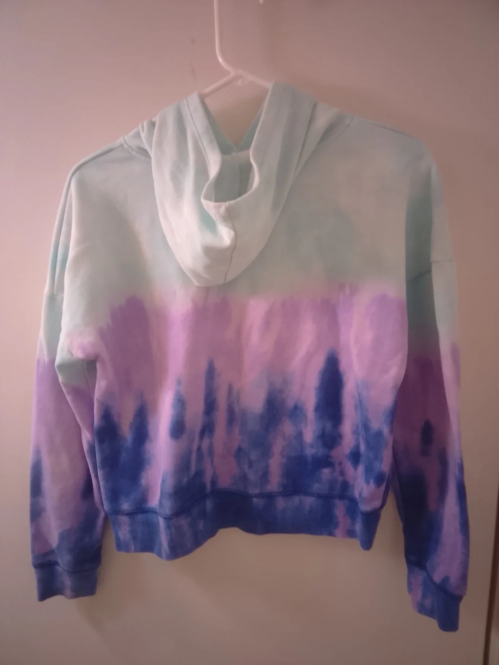 Justice Tie-Dye Hooded Sweatshirt - Size Large