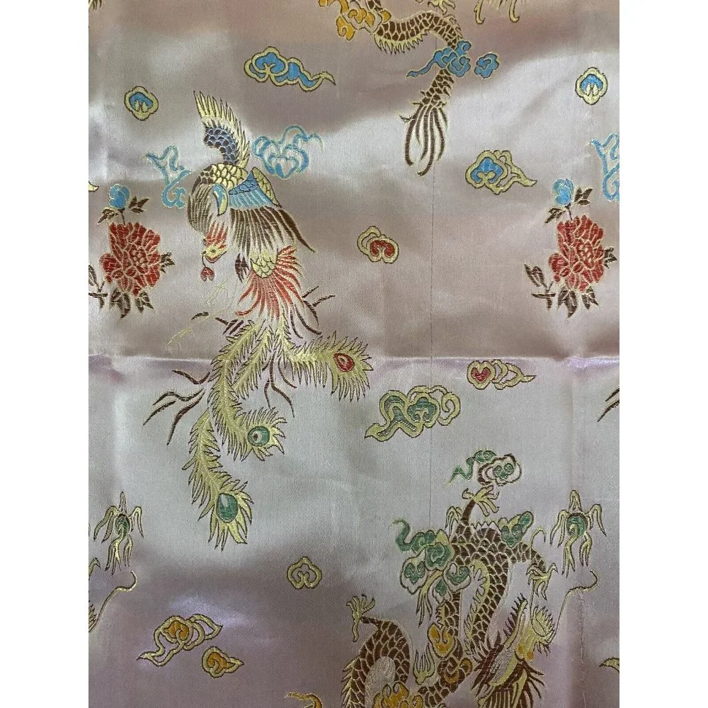 Chinese New Year Qipao Cheongsam Girls Size 6 Pink‎ Dress Party Peonies Costume