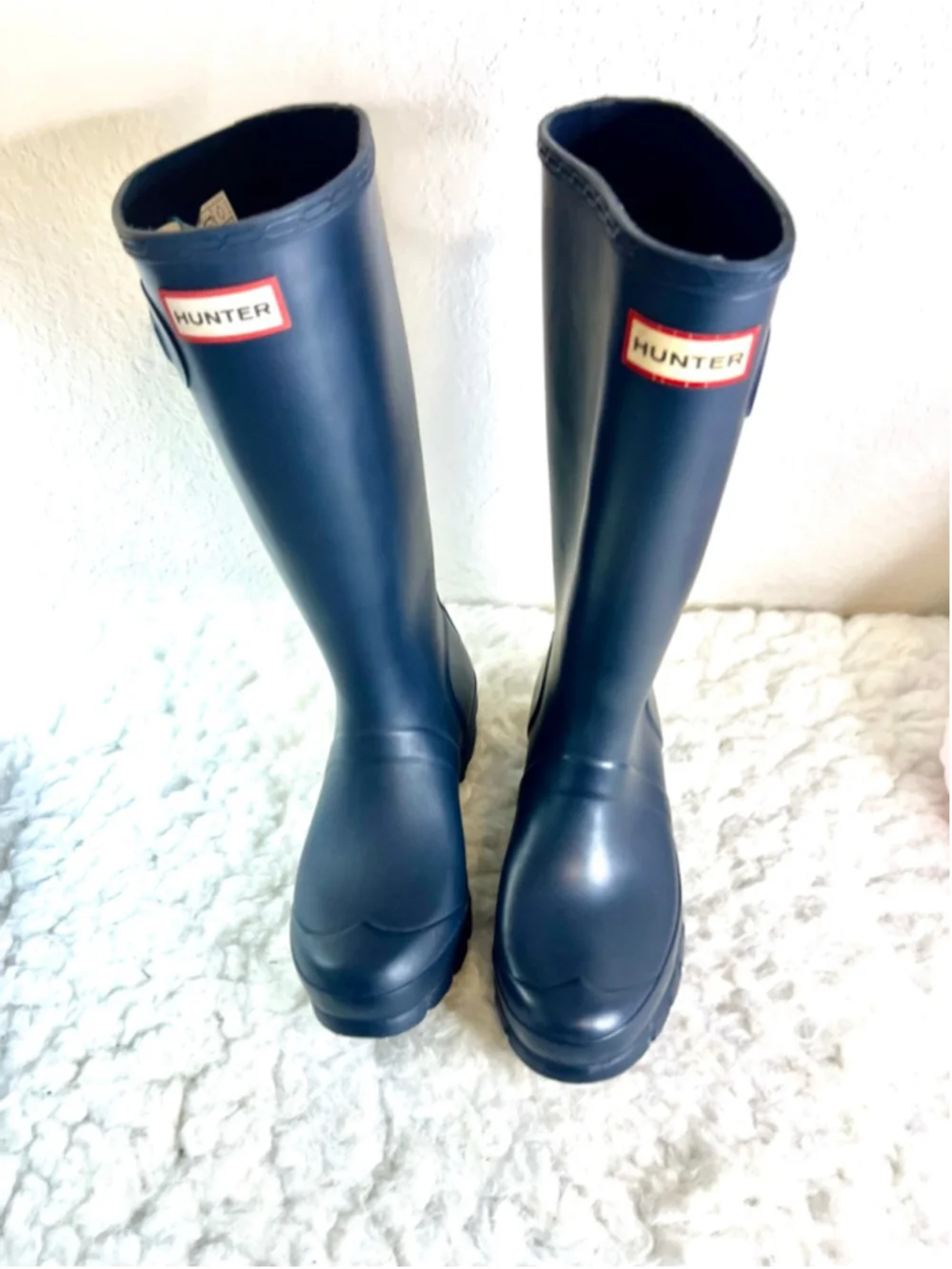 Hunter Big Kids Waterproof Original Rain Boots Girls size 5, boys size 4