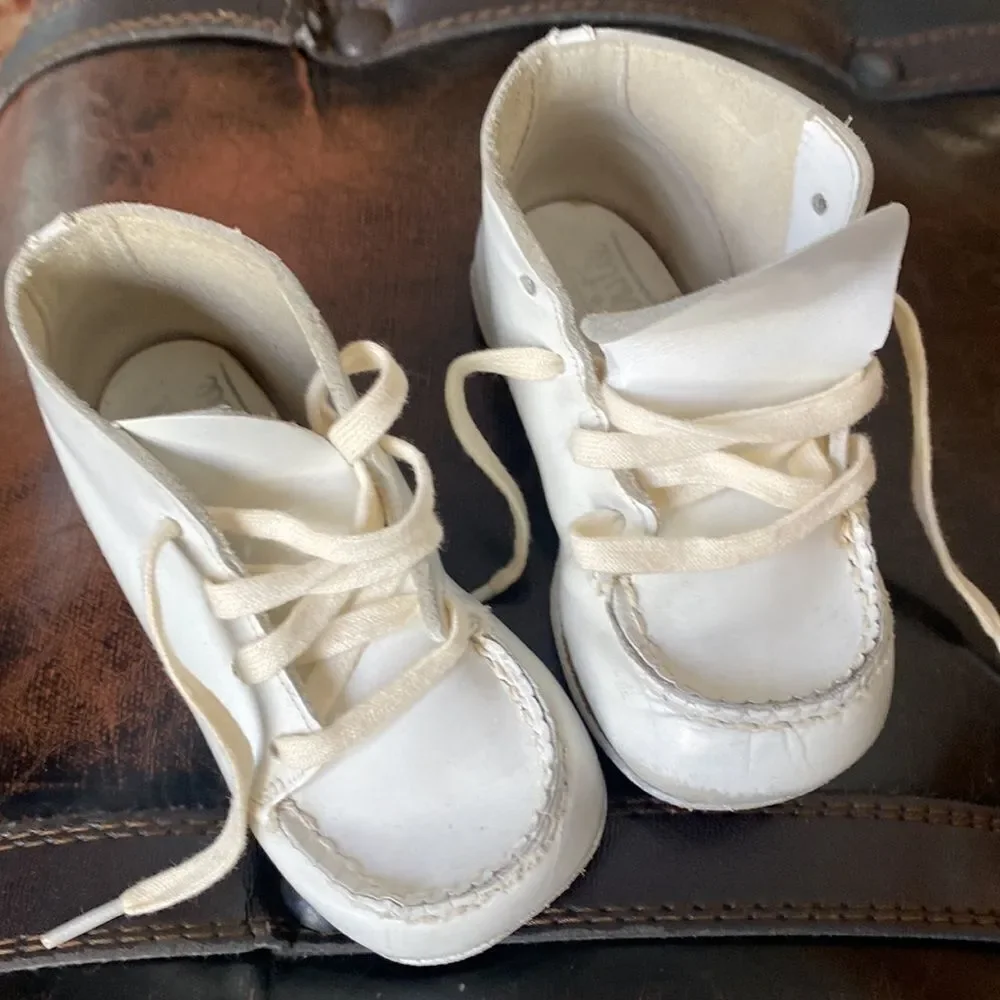 Vintage “Firstie” stride Rite Shoes baby