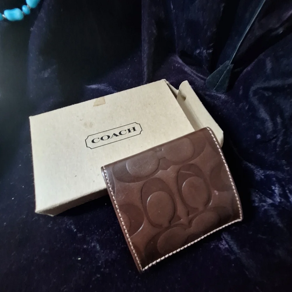 Coach vintage brown