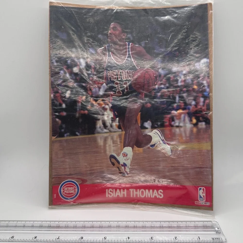 NBA‎ Hoops Isiah Thomas Detroit Pistons Action Photo Team Sets 8x10