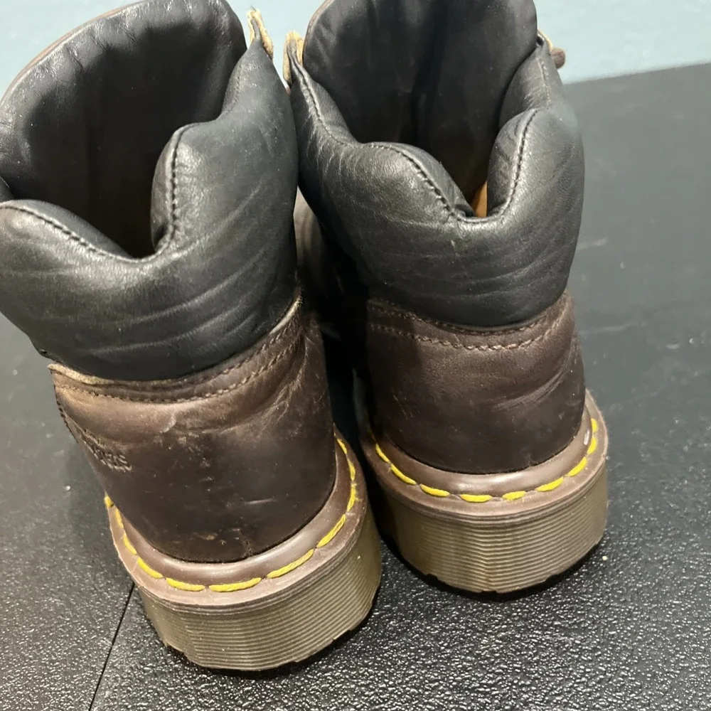 Dr. Martens character while black