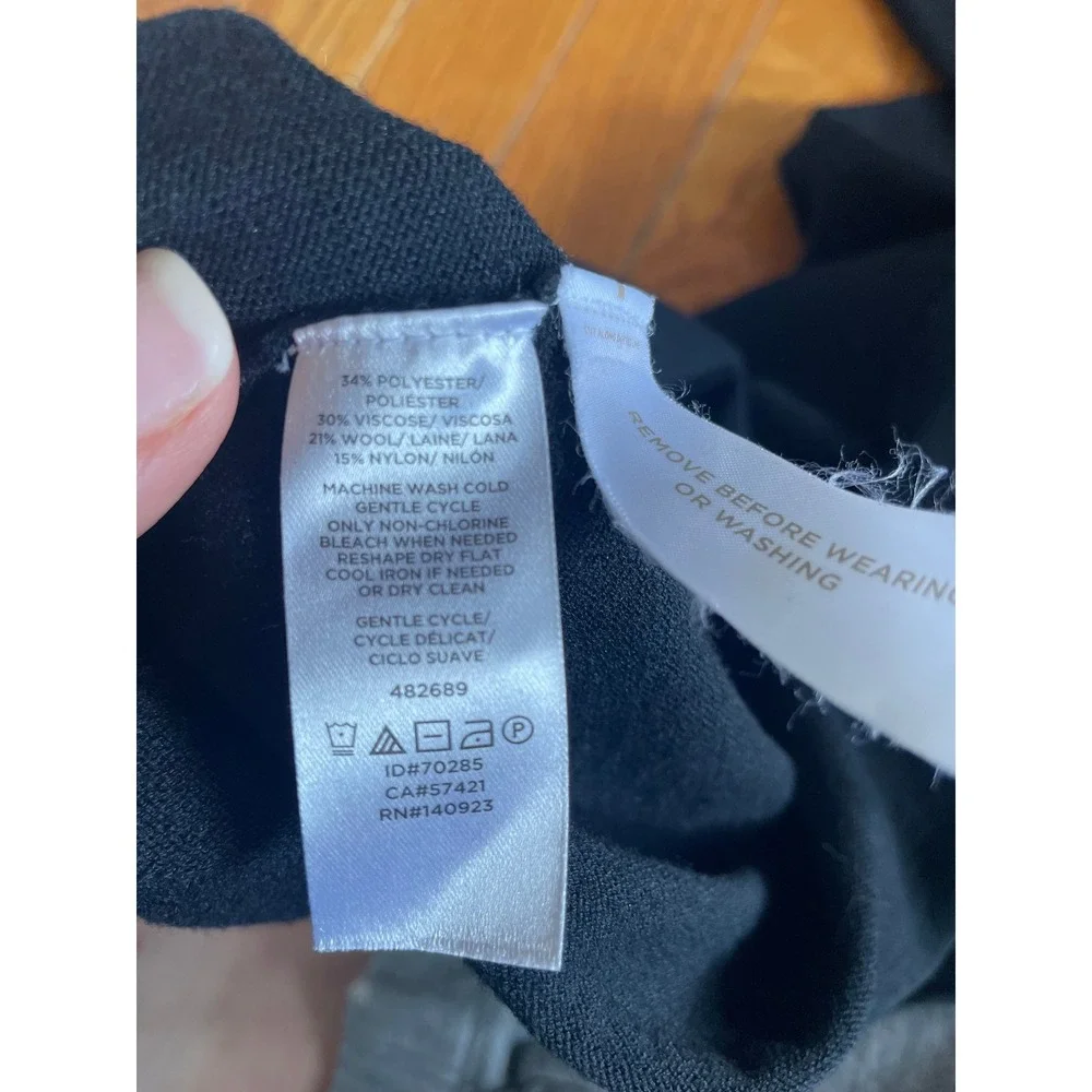 LOFT turtleneck open