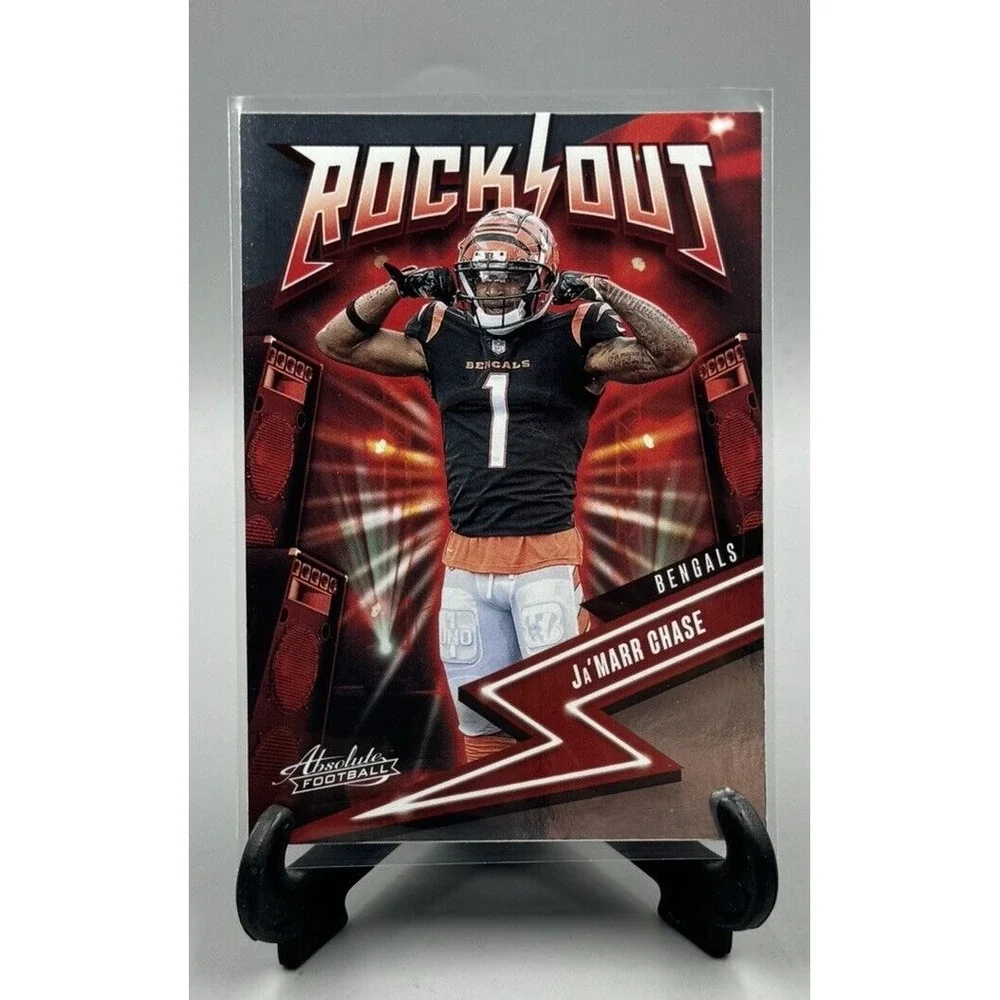 2023 Panini Absolute -‎ Rock Out #11 Ja'Marr Chase