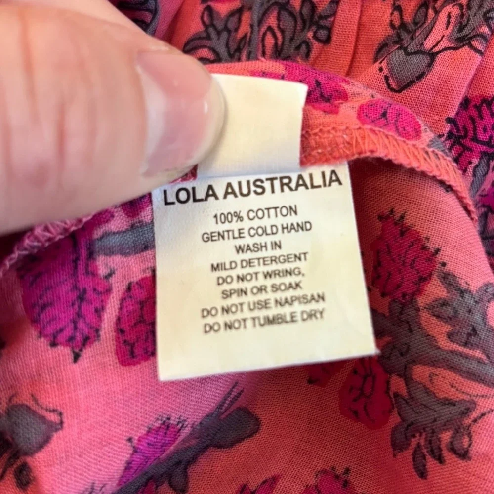 Lola Australia xxs measurements