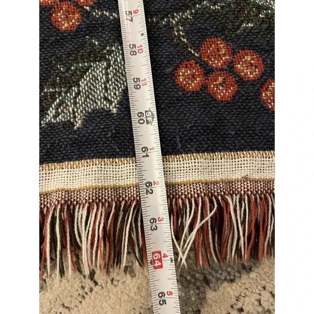 Woven Heart vtg red