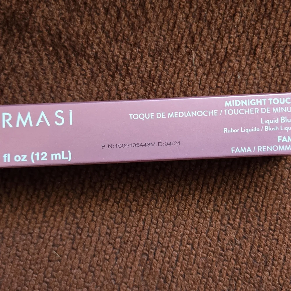 New Farmasi Midnight Touch Liquid Blush Fame 0.41 Fl Oz