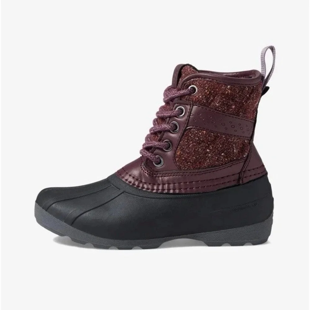 Kamik Sierra Mid Girls (Unisex) Kids Boots - Burgundy Size 3 Snow Boot NEW Shoes