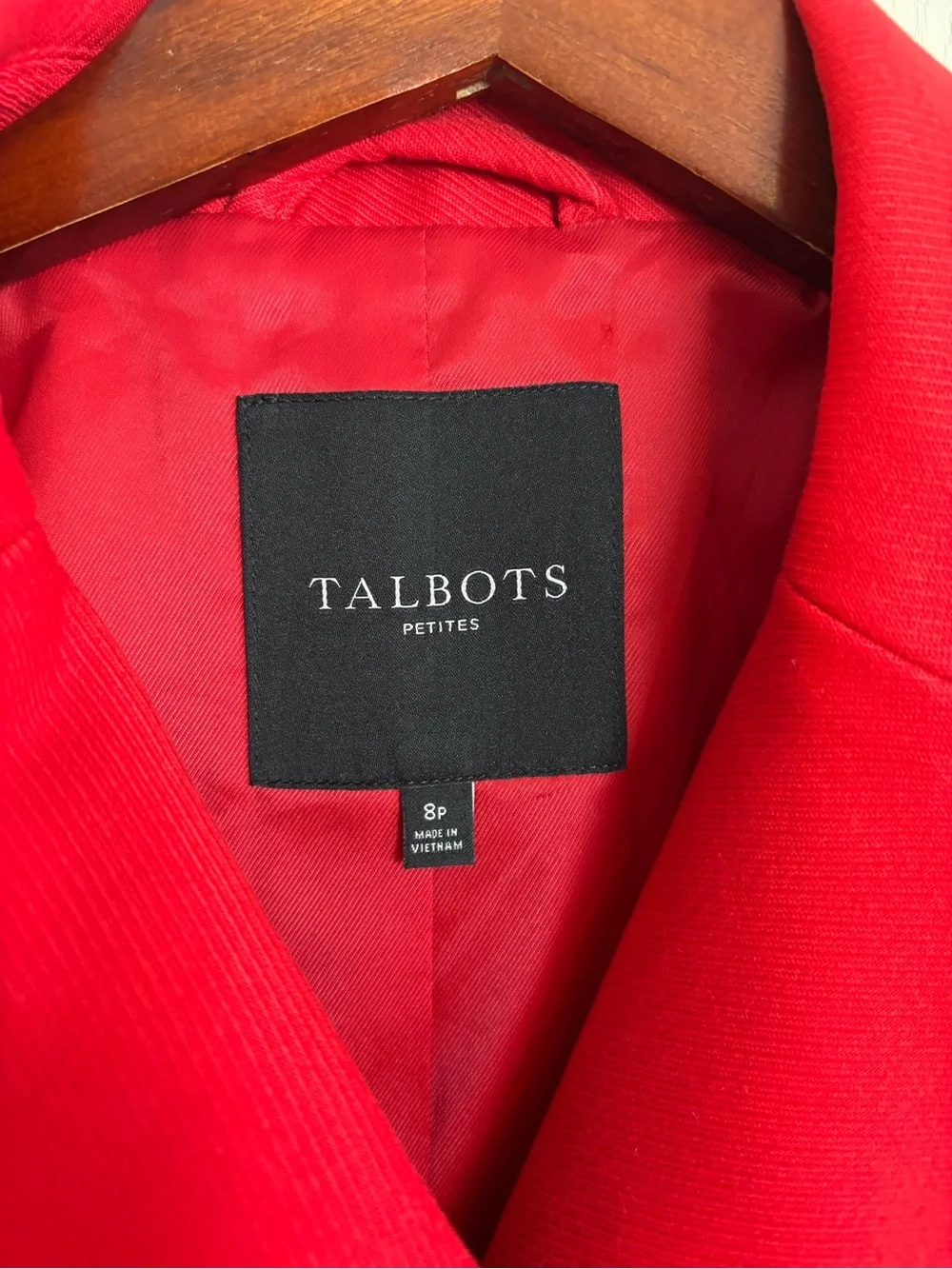 Talbots long front