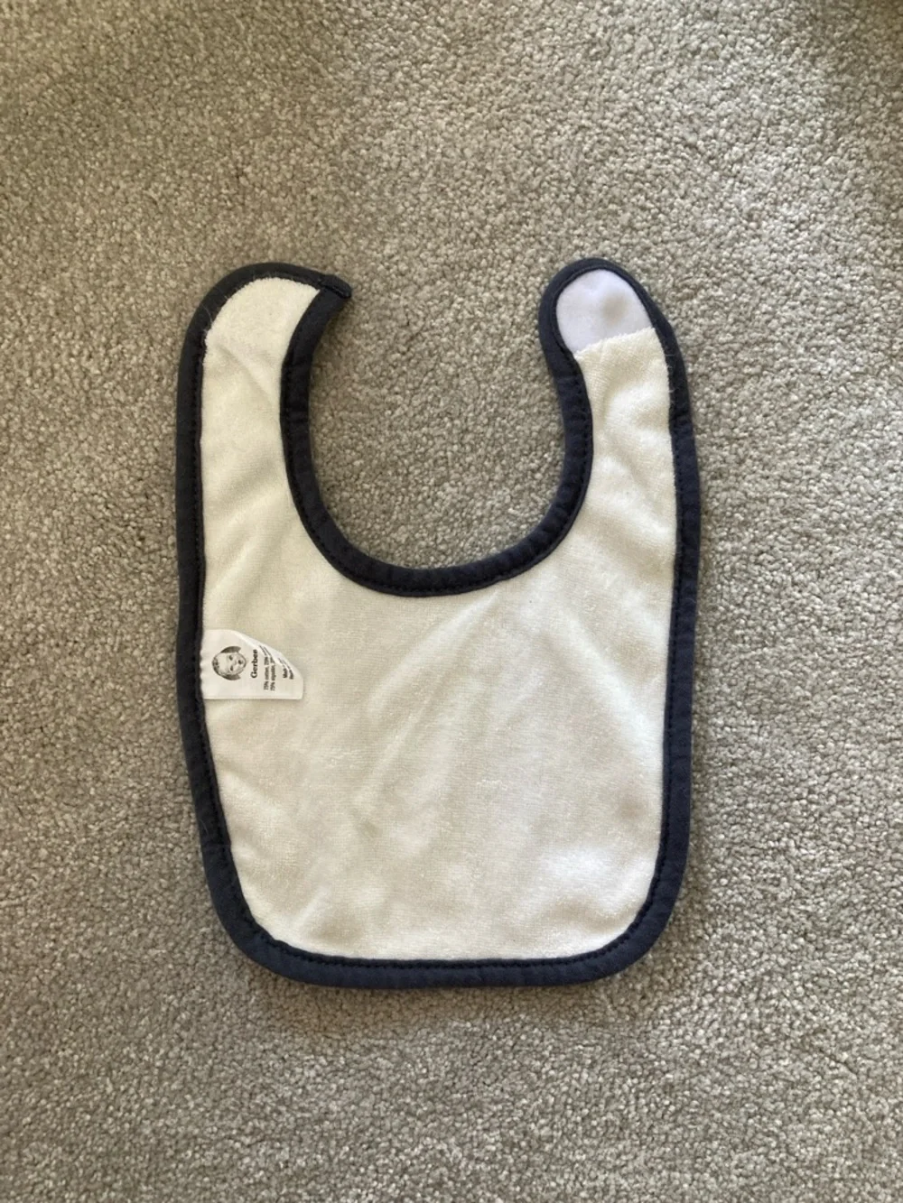 4/$10 - Gerber Gray & White Bib