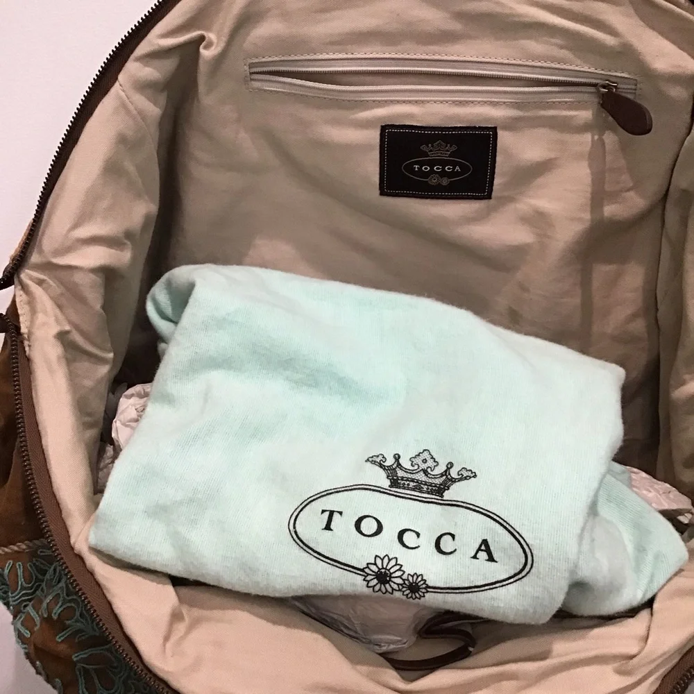 Tocca brown embroidered